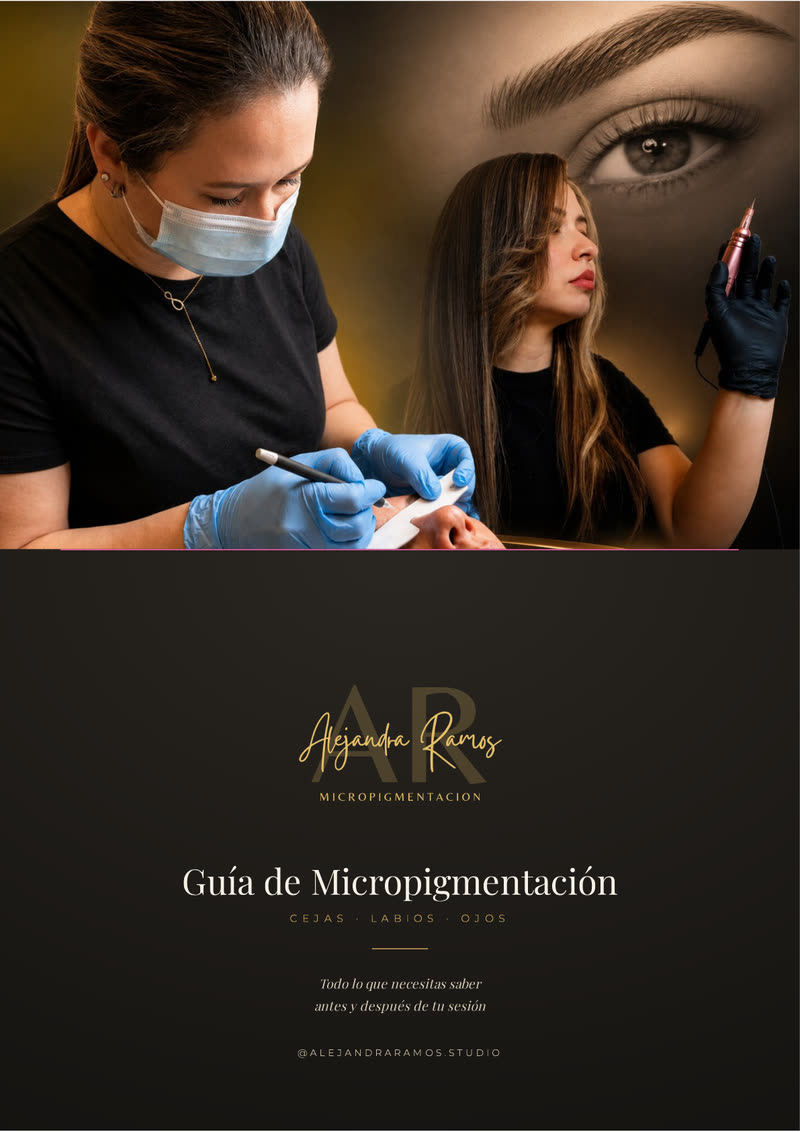 Portada de la guía de micropigmentación